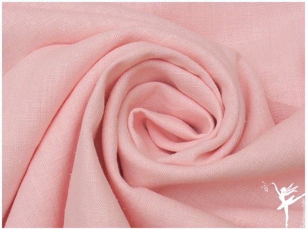 100 % reines Leinen SOFT ROSA