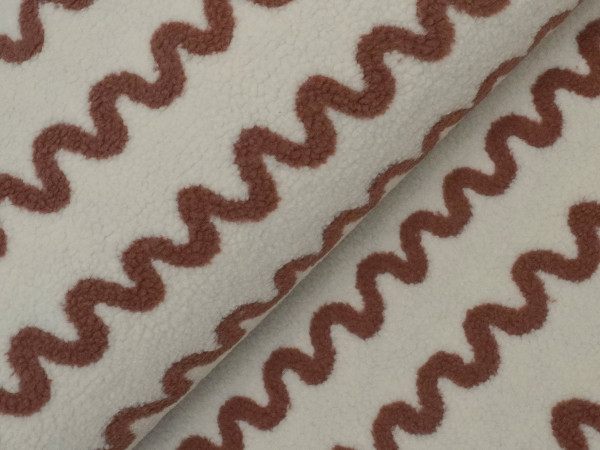 Super Soft Teddy Wave Natur/Zimt
