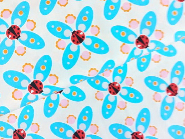 Baumwolle Ladybird by Cherry Picking BEIGE