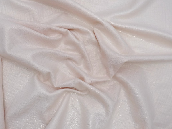 Double Gauze/Musselin Glitzer Creme
