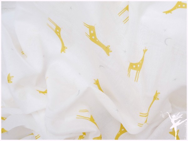 Baumwolle Tout Petit Swaddle Giraffe