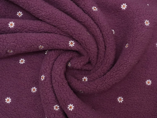 Super Soft Teddy Stickung Lavendel