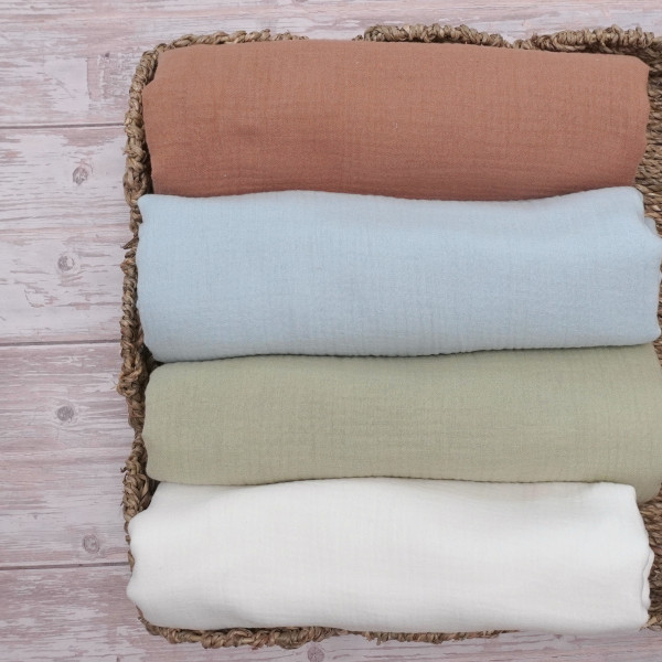 Musselin/Double Gauze Milk EXTRA BREIT!-