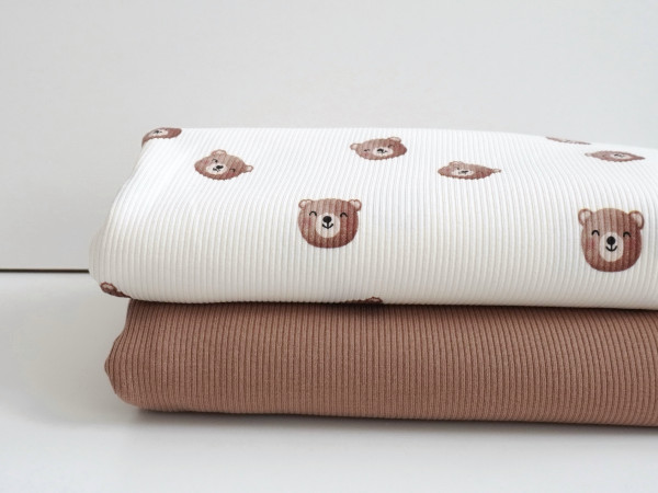 Perfekt Match Rib Jersey Teddy Bear