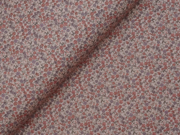 Jersey Granny Millefleur Mauve/Flieder