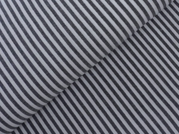 Double Gauze/Musselin Stripes Deep Sea