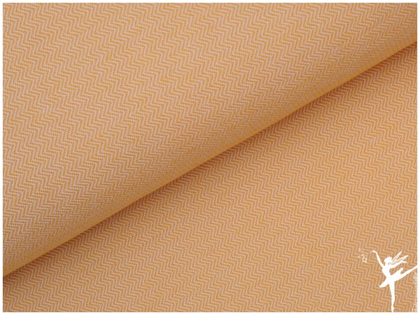 Mauro Jacquard-Jersey Gelb Chevron