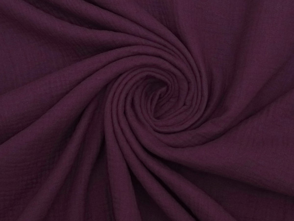 Musselin/Double Gauze Brombeere