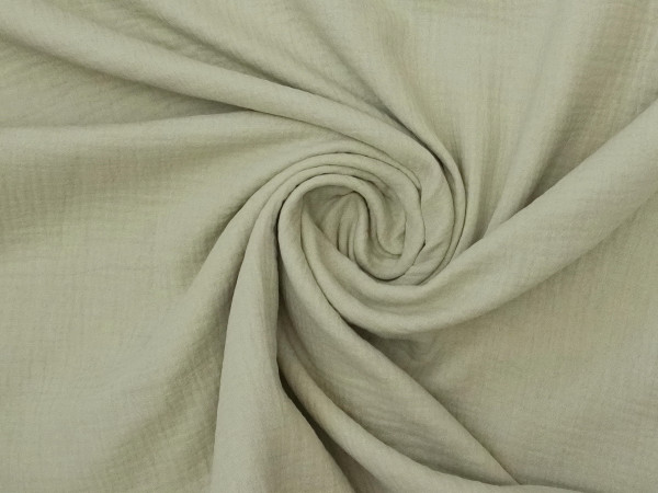 Musselin/Double Gauze Lime EXTRA BREIT!