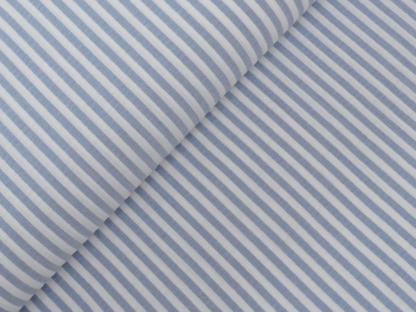REST 99 cm Double Gauze/Musselin Stripes Soft Denim