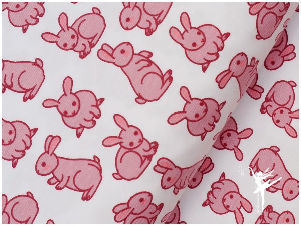 Jersey Häschen Rosa